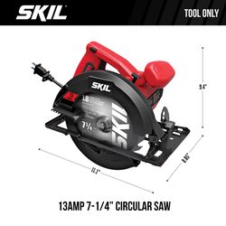 SKIL 13 amps 7-1/4 in. Corded Brushed Circular Saw