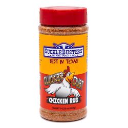 SuckleBusters Clucker Dust BBQ Rub 14.25 oz