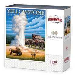Boardwalk Yellowstone National Park Jigsaw Puzzle 500 pc