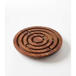 Matr Boomie Tabletop Labyrinth Game Natural