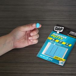 DAP Blue Stik Low Strength Latex Blue Adhesive Putty 1 oz