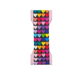 LoveHandle Multicolored Hearts Cell Phone Grip For All Mobile Devices