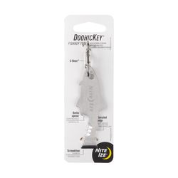 Nite Ize DoohicKey FishKey Stainless Steel Silver S-Biner Key Tool