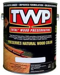TWP 100 Series Flat/Matte Redwood Semi-Transparent Oil-Based Wood Protector 1 gal