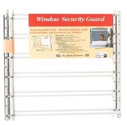 John Sterling White Steel Window Security Guards 1 pk