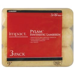 Linzer Better Knit 9 in. W X 3/8 in. Paint Roller Cover 3 pk