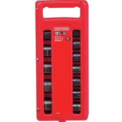 CRAFTSMAN 1/2 in. drive Metric 6 Point Shallow Impact Socket Set 12 pc