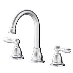 Oakbrook Collection Jennifer Chrome Traditional Widespread Bathroom Sink Faucet 8 in.