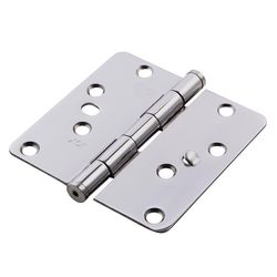 Ace 4 in. L Stainless Steel Residential Door Hinge 1 pk