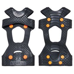 Ergodyne Trex Men's Rubber/Tungsten Carbide Slip-On Ice Cleats Black XL 1 pair