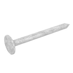 Grip-Rite 1-1/2 in. Roofing Hot-Dipped Galvanized Steel Nail Flat Head 5 lb