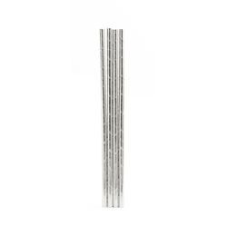 KIKKERLAND Silver Paper Straws