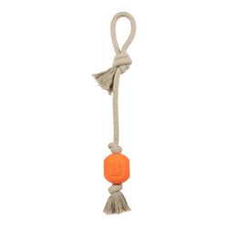 Carhartt For Dog Orange Cotton/Rubber Rope Ball Dog Toy 1 pk