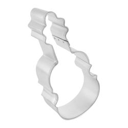 R&M International Corp 2 in. W X 5 in. L Violin Cookie Cutter Silver 1 pc