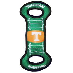 Pets First NFL For Dog Green Nylon Tennessee Volunteers Dog Tug Toy 1 pk
