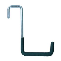 Crawford 7.75 in. L Vinyl Coated Black Steel Large Heavy Duty Super Rafter Hook 50 lb. cap. 1 pk