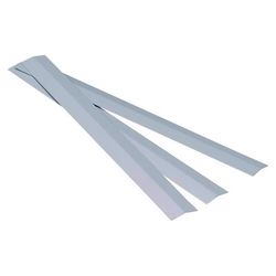 Rebel Gutter Guards 1 in. W X 10.13 in. L Gray Aluminum Gutter Cover 6 pk
