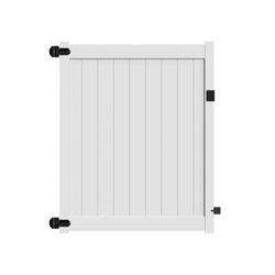 Barrette Outdoor Living 72 in. H X 58 in. L Vinyl Multi-Purpose Fence White