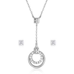 Montana Silversmiths Women's Twilight Riata CZ Jewelry Sets