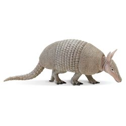 Safari Ltd. Incredible Creatures Armadillo Toy Gray