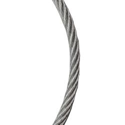 Koch Industries 1/4 in. D X 20 ft. L Zinc Plated Galvanized Steel Cable