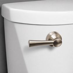 Korky StrongArm Flush Handle Brushed Nickel Metal For Universal