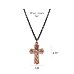 Montana Silversmiths Men's Untamed Valor Necklace