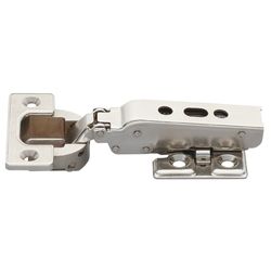 Sugatsune 2.17 in. W X 3.86 in. L Satin Silver Steel Self-Closing Hinge 1 pk