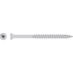 Simpson Strong-Tie No. 10 X 3 in. L Square Stainless Steel Coarse Wood Screws 68 pk