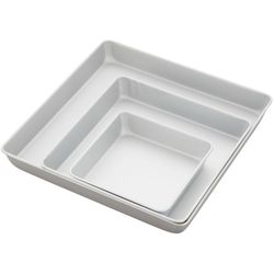 Wilton Aluminum Square Cake Pan Silver 3 pc