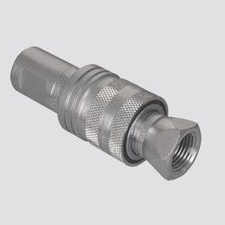Apache Steel 1/2 in. D X 1/2 in. D Hydraulic Coupler 1 pk
