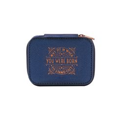 History & Heraldry Why Fit in When You Were Born To Stand Out Travel Jewellery Box 1 pk