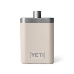 YETI 7 oz Cape Taupe Stainless Steel Flask