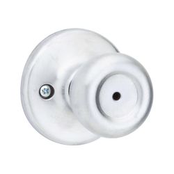 Kwikset Mobile Home Satin Chrome Privacy Knob