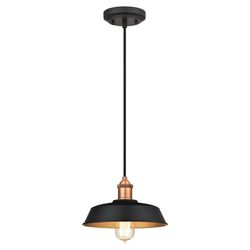 Westinghouse Ida Matte Black 1 lights Pendant Light