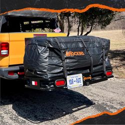 Mockins 60x20x6 Cargo Carrier w/ Rear Lights & Cargo Bag Cargo Carrier Set 1 pk