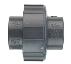 Homewerks Schedule 80 3/4 in. Slip X 3/4 in. D Slip PVC Union 1 pk