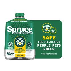 Spruce Snap & Spray Refill Broadleaf Weed and Vegetation Killers RTU Liquid 64 fl. oz.