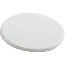 Shepherd Hardware 3.25 in. W X 3.25 in. L Rubber Matte White Wall Protector Mounts to wall 3.25 in.