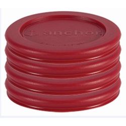 Anchor Hocking 1 cups Red Reusable Lid 4 pk