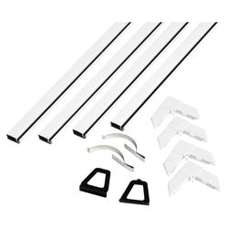 Phifer Wire Gloss White Aluminum 5/16 in. W X 60 in. L Screen Frame Kit 1 pk
