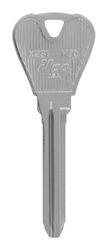 HILLMAN Traditional Key Automotive Key Blank Double For Ford Silver