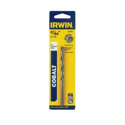 IRWIN 17/64 in. X 4-1/8 in. L Cobalt Alloy Steel Drill Bit Straight Shank 1 pc