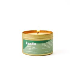 Matr Boomie Green Balsam Sage Scent Candle 3 oz