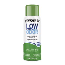 Rust-Oleum Low Odor Gloss Lucky Green Spray Paint 11 oz