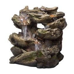 Alpine Fiberglass/Resin Assorted Fountain