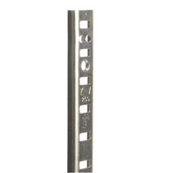 Knape & Vogt Silver Steel Pilaster 23 Ga. 96 in. L 500 lb
