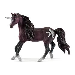 Schleich Bayala Moon Unicorn Stallion Toy Black