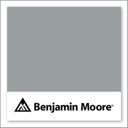 Benjamin Moore Delray Gray 1614