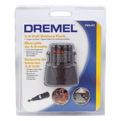 Dremel 4.8V MiniMite 1.5 Ah Ni-Cad Battery Pack 1 pc